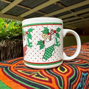 Vintage‎ Christmas mug
